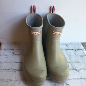 HUNTER ORIGINAL PLAY WELLINGTON SHORT BOOTS 11